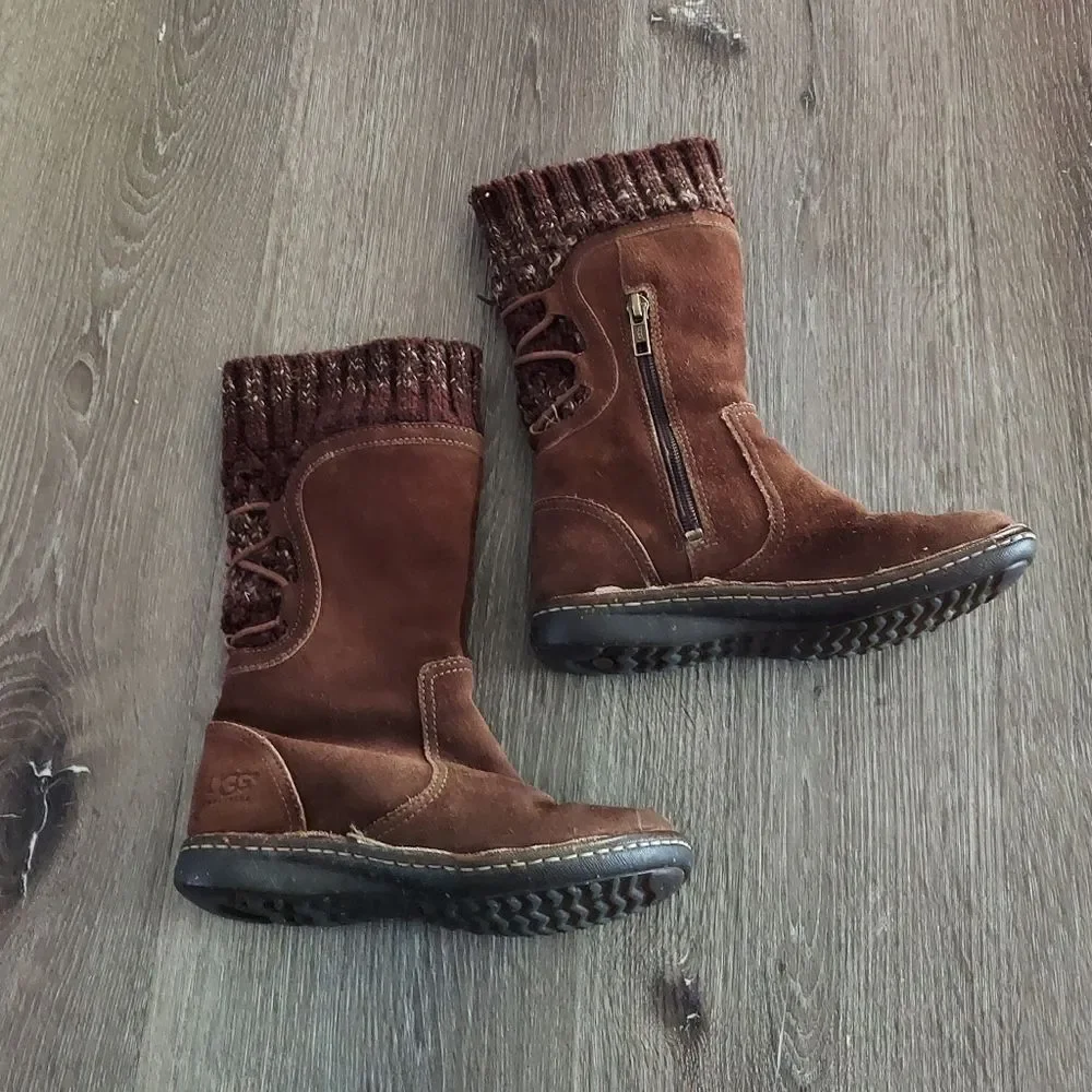 Ugg Australia 1976 Skylair Suede Leather Boots Size 13